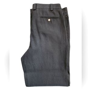 Ralph Lauren linen pants black waist 38 length 34